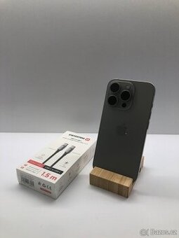 Apple iPhone 15 Pro 128 GB Natural Titanium - ZÁRUKA+FAKTURA