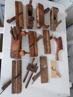 Truhlářské staré a retro nářadí.