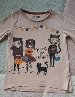 Dívčí triko dlouhý rukáv vel. 128