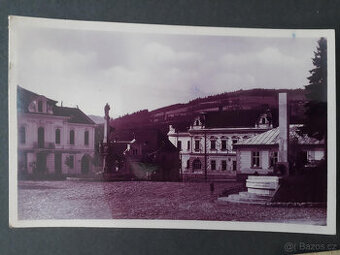 Valašské Klobouky - část náměstí