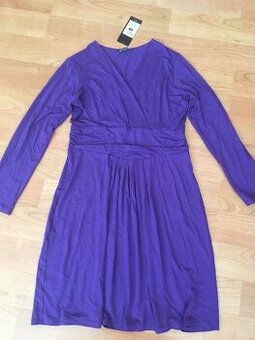 Nové fialové šaty zn. Lental (vel. 42)