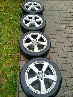 Zimni alu kola Dezent, pneu Nokian 245/45 R18 - 1