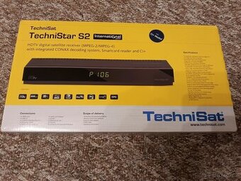 Satelitní přijímač TechniSat S2 nový nepoužitý
