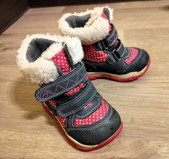 Dětské zimní boty, velikost 22