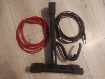 Stojan,kabely, ladička