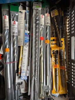 Prodám nové vrtáky