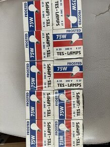Žárovka 75W matná