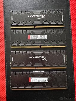 RAM DDR4 Kingston Predator HyperX 3200MHz CL16 32gb 4x8gb