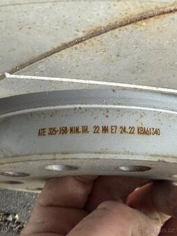 Přední kotouče ATE