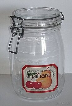 Zavařovací sklenice patentní