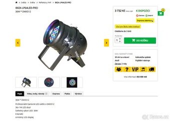 LP64LED-PRO3 Ibiza Light světlo