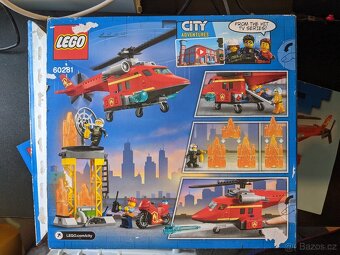 LEGO City 60281 Fire Rescue Helicopter / záchranný vrtulník