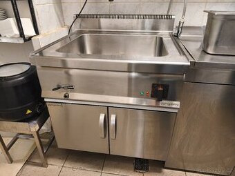 Gastro vodný kúpeľ (Remar) na 2x GN 1/1 + úložná skriňa