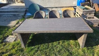 Stul z ratanu 3 křesla