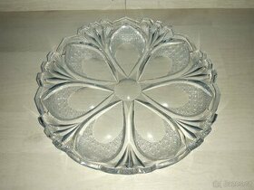 Skleněný podnos průměr 28 cm