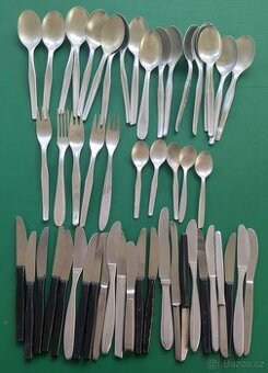 Retro příbory - 52 ks