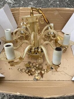 starý lustr - torzo