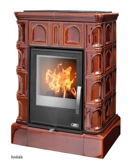 Kachlová kamna ABX s výměníkem