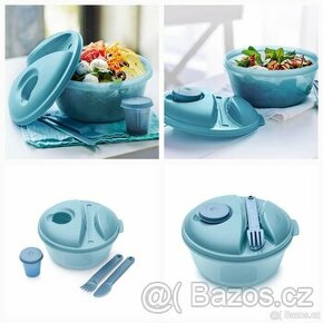 Miska na salát 1,5l + mini kapka s odměrkou