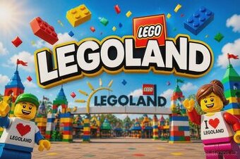 4x vstupenka do LEGOLANDU = 1400 Kč