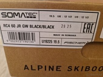 Lyžáky FIscher RC4 60 JR GW Black 19.5