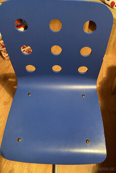 Ikea židle JULES/modrá...daruji za odvoz