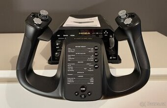 MOZA AY210 Yoke Force Feedback Base + Yoke – letecký simulát
