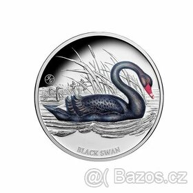 Stříbrná mince 1 oz Black Swan proof 2024