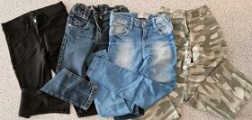 Dívčí značkové kalhoty, džíny vel. 128