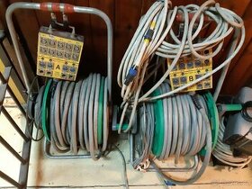 2 ks. multipárových kabelů se Stage boxem Amma Sounds System