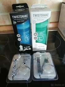 Twist Shake lahve + klipy na dudlík