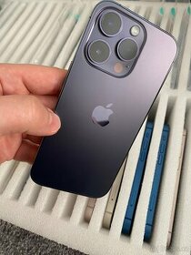 iPhone 14 PRO 128Gb…jako nový, 100% baterie…fialový - 1
