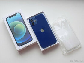 APPLE iPhone 12 mini 256GB Blue - ZÁRUKA - 100% BATERIE