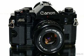 Canon A1 + FD 1,8/50mm TOP STAV - 1