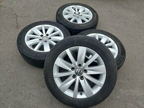 Alu kola 16" VW Perugia 5x112 s pneu 215/55R16