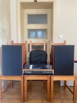 Gramofon NZC431 + třípásmové reprobedny Tesla 1PF06767.