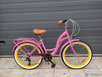Nové plně vybavené kolo FOGO LOVELY 24“ Shimano 15" rám