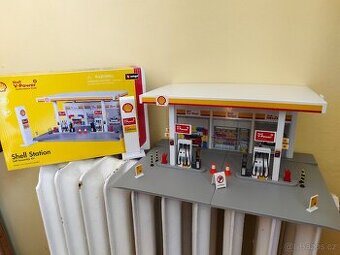 Shell Bburago model čerpací stanice