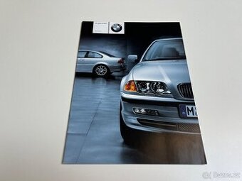 Prospekt BMW 3 E46 novinky pro rok 2000, 12 str, D