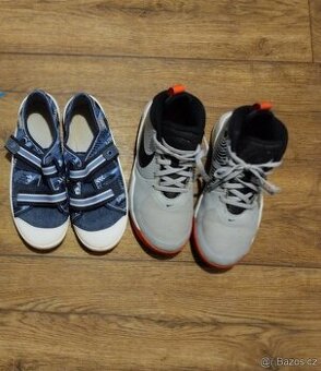 2x tenisky - vel. 36