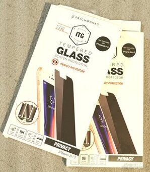 Ochranné sklo pro iPhone 6, 6S, 7, 8 (2ks)