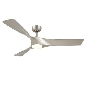 Nový moderní led osvětlení s ventilátorem s ovládáním