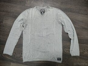 ŠEDÝ PÁNSKÝ SVETR TOM TAILOR - NOVÝ