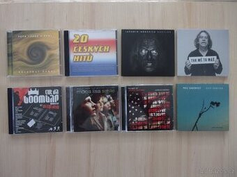 8x CD - ČESKÁ I ZAHRANIČNÍ - POP, FOLK, ETHNO....