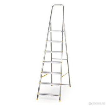 Hliníkový žebřík / Hliníkové schůdky Alve mírně používaný