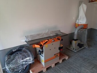 Srovnávací a tloušťkovací frézka KDR 304 +odsávání  KDR 802+