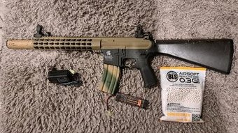 Airsoft M4 Lancer Tactical – Kompletní set po servisu