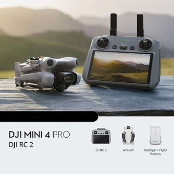 Nový dron DJI Mini 4 PRO (DJI RC 2) (GL) - dotykové ovládání