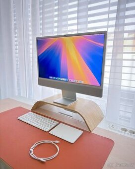 Apple iMac 2024 | M4, 24 GB RAM, 512 GB SSD stříbrný