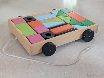 dřevěné hračky, dřevěné 3D puzzle